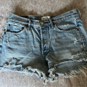 Agolde Parker Jean Shorts 28